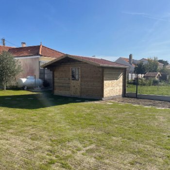 Abri de jardin en bois 2 pentes